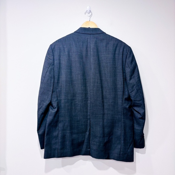 RALPH LAUREN Grey Wool Blazer Tailored Classic Business Casual | 44R  * - Picture 2 of 9